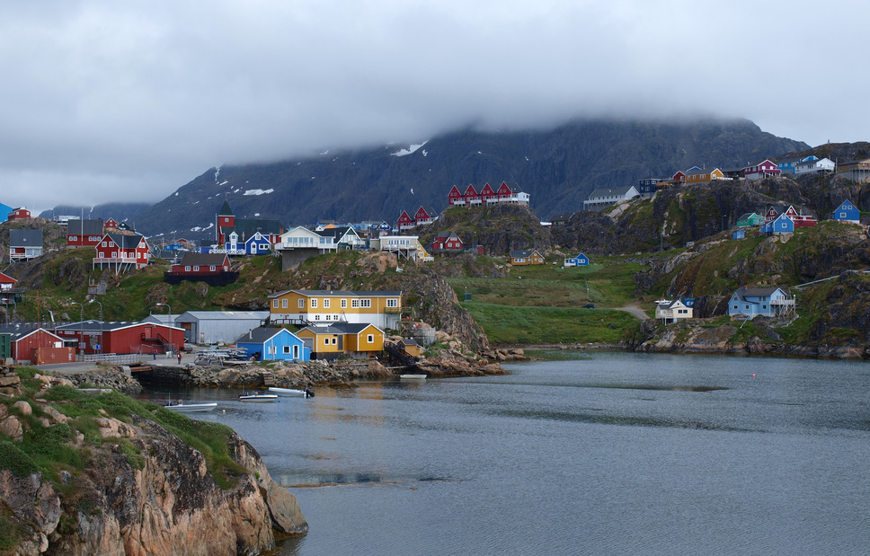 Sisimiut town, Greenland.